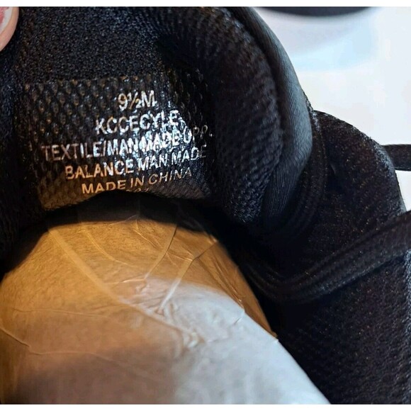 Calvin Klein KC Cecyle Black White Sneaker Athletic Shoe Women's 9.5M New In Box - Picture 14 of 15